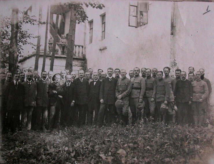 ЗУНР, правительство, эмиграция, 1920, архив, фото