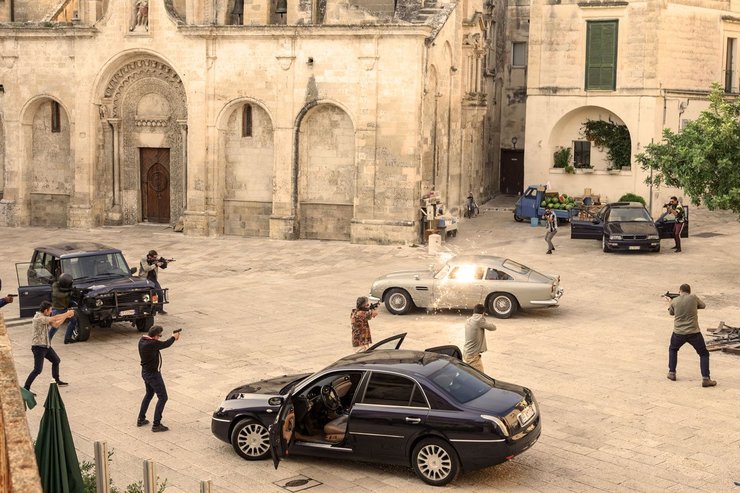 Aston Martin, Aston Martin DB5, дэниел крейг, джеймс бонд, не время умирать