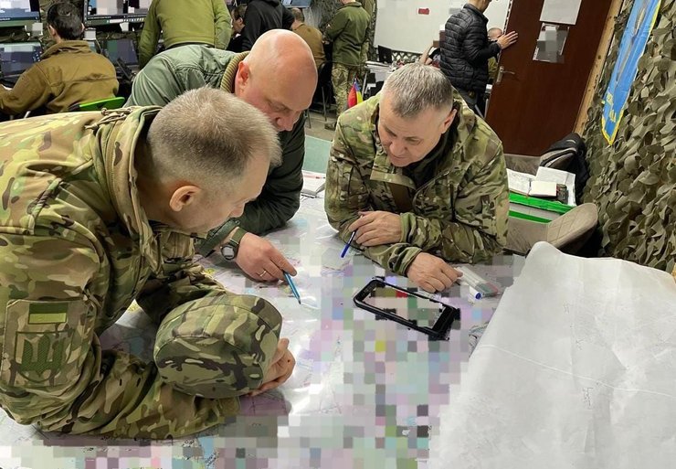 Головнокомандувач спілкувався з командирами