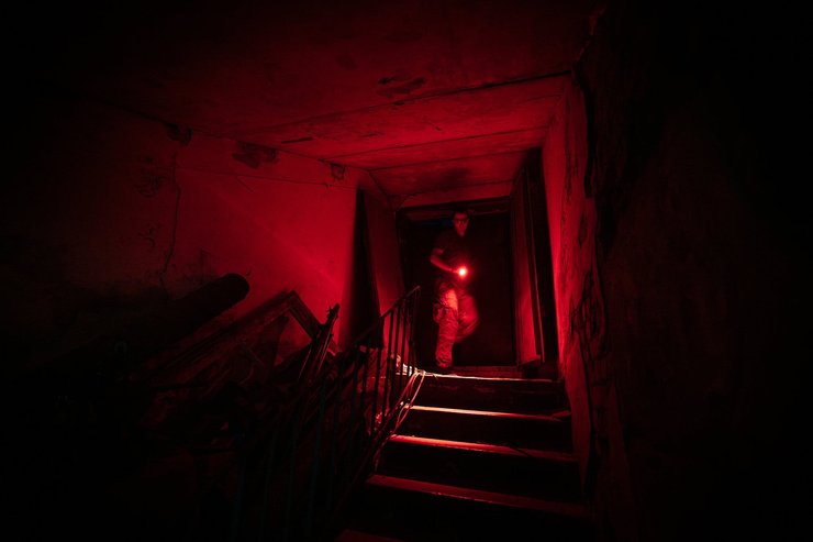 Боец подразделения дронов 23-й бригады