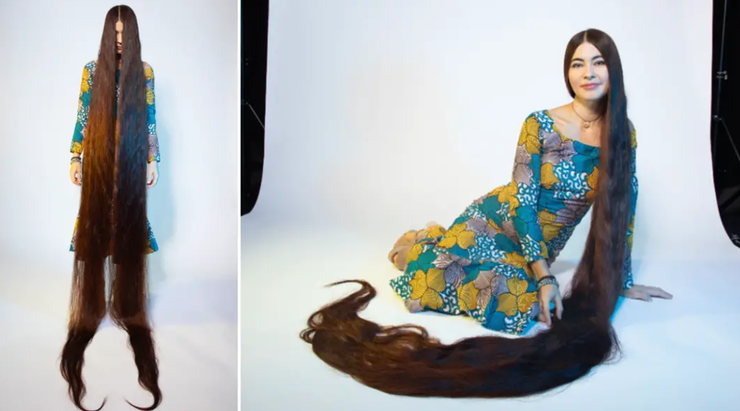 Алия Насырова с самыми длинными волосами на планете, Книга рекордов Гиннеса, титулы, внешность