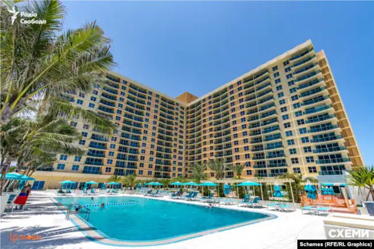 ЖК The Wave в Голливуде, где предположительно живет семья Юрия Буглака