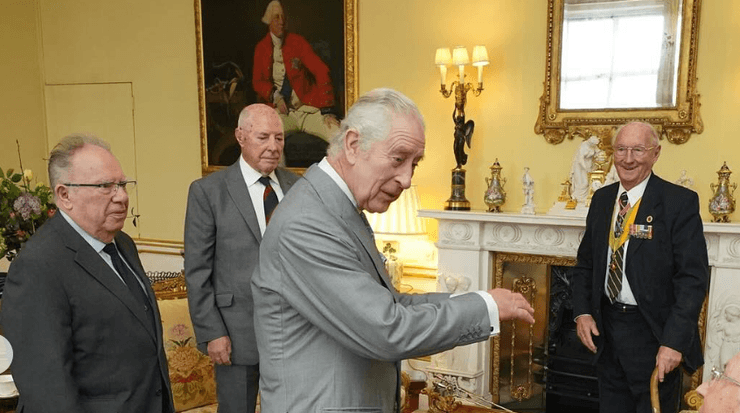 Недавнее публичное появление короля Чарльза III