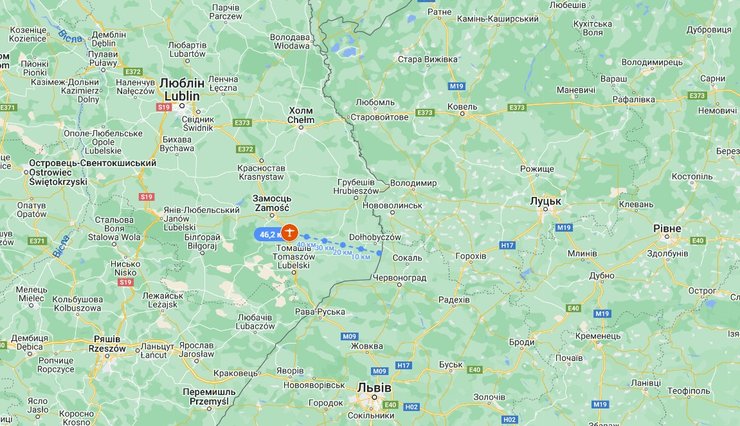 Польша, ракета РФ, обстрел 29 декабря