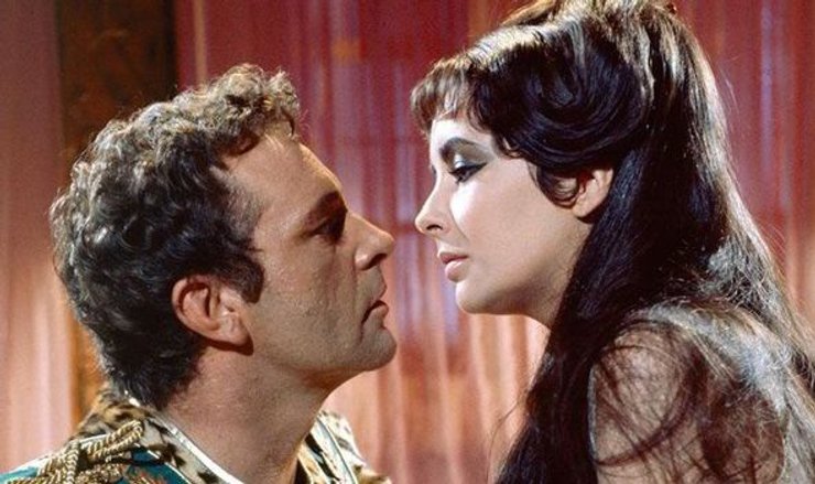 Ричард Бертон, клеопатра, Элизабет Тэйлор