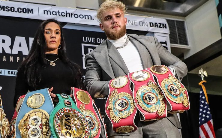 Аманда Серрано, Джейк Пол, бокс, пояса