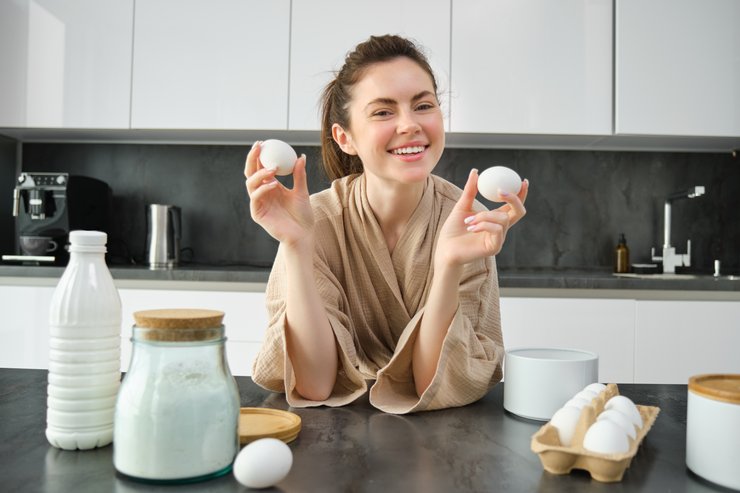 Яйца прекрасно хранятся при комнатной температуре, если их не мыть