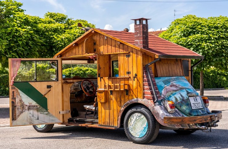 Volkswagen Beetle 1970, Volkswagen Beetle, дом на колесах, автодом Volkswagen