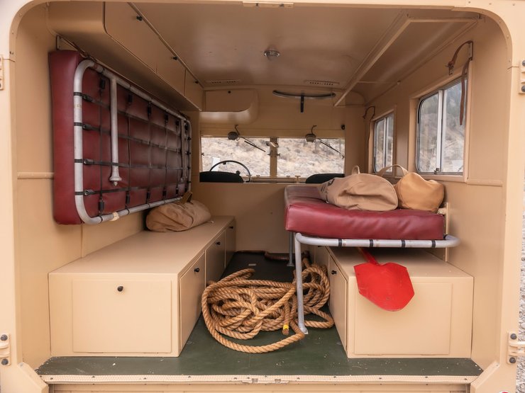 Land Rover Series I, Land Rover 1957, автодом Land Rover, дом на колесах