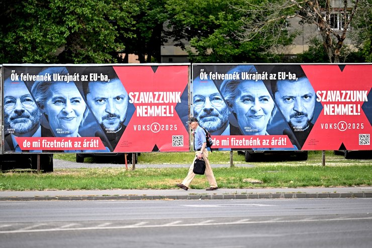 Орбан использовал изображение Зеленского