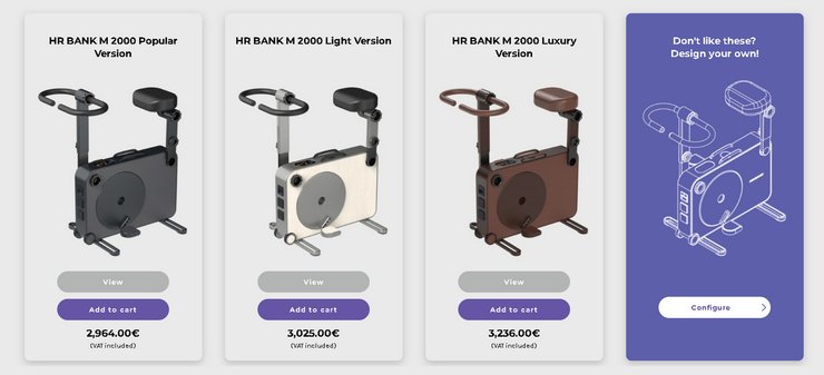 Велотренажер, Tukas EV, пауербанк, HR Bank