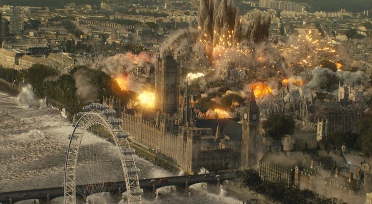 Ядерний удар по Лондону, ядерний удар