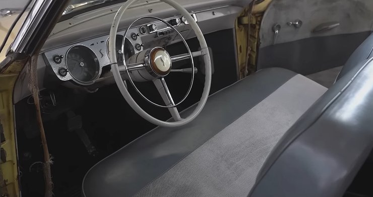 Салон Студебейкер, Studebaker Champion, Studebaker Champion 1955, ретро авто, заброшенные авто