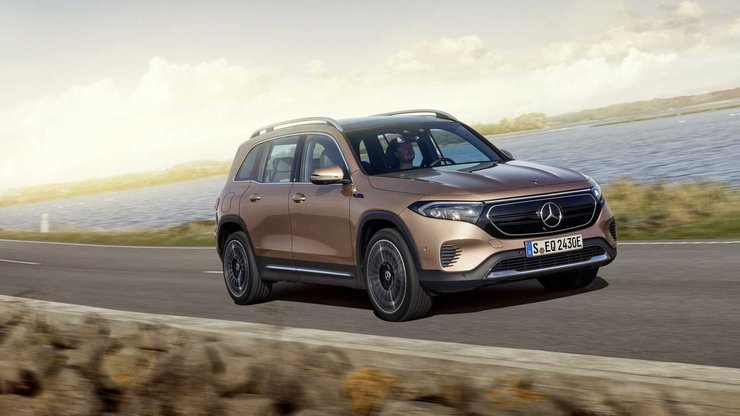 дизайн Mercedes EQB