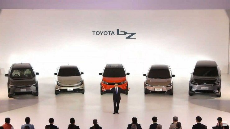 Электромобили Toyota, Toyota bZ, электромобили Lexus, электрокары Toyota