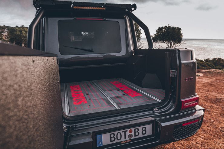 Brabus 900 XLP One of Ten, Brabus 900 XLP, Mercedes-Benz G-Class, Тюнінг Гелендвагена, пікап Гелендваген