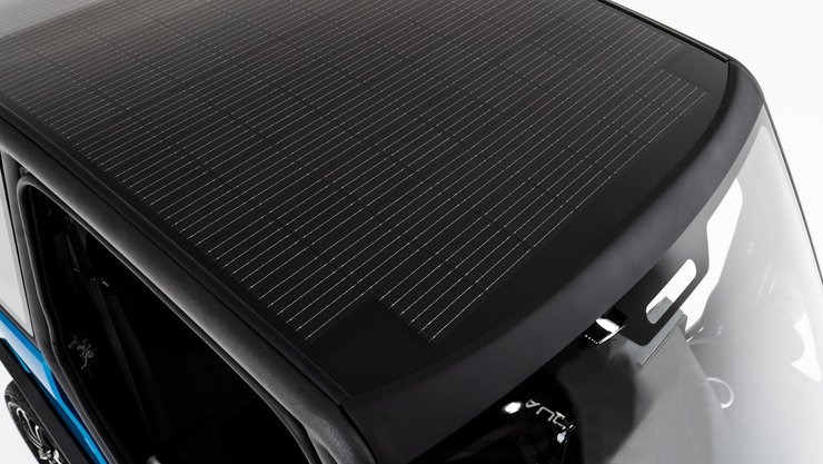 Squad 2023, солнечные батареи, солнечные панели, городской электромобиль, электромобиль Squad