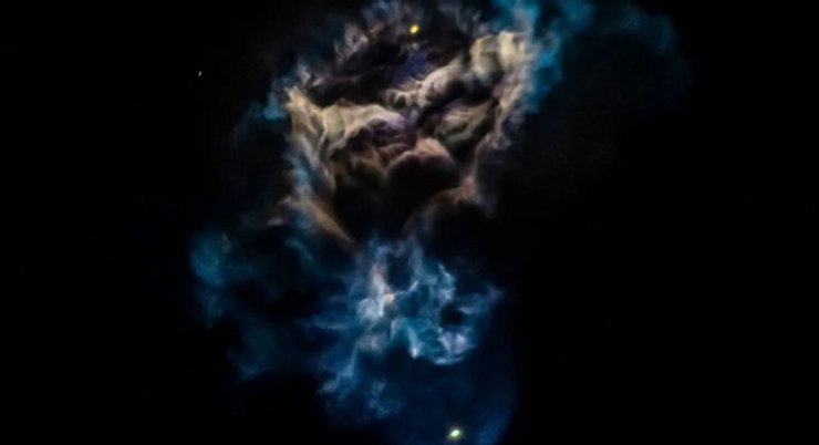 spacex туманность