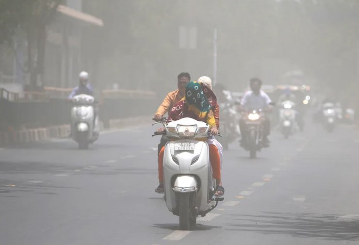 Жара, Индия