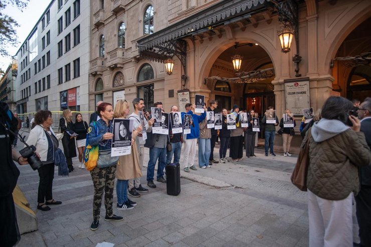 Росіяни в Барселоні напали на активістів, які вийшли вшанувати пам"ять вбитих українських митців