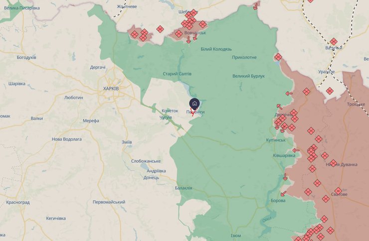 Печенеги на карте