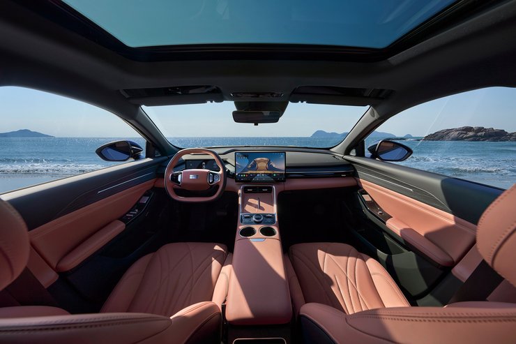 Салон Geely Galaxy L6, новый Geely Galaxy L6, Geely Galaxy