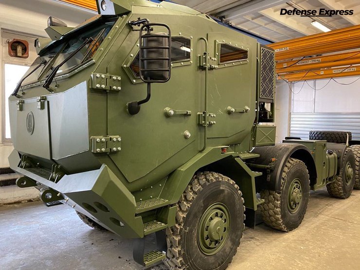 Tatra T815 для "Буревія"