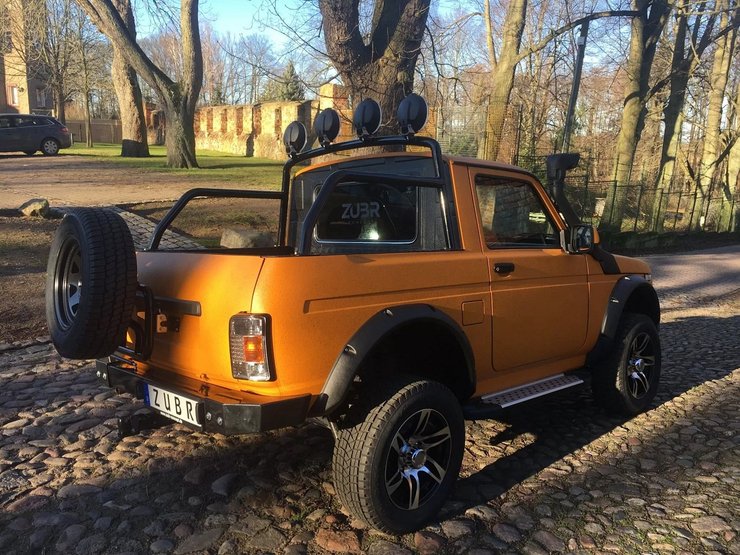 Пікап Нива, нова Нива, тюнінг Ниви, Lada Zubr Concept Pick-Up, Lada Niva Legend