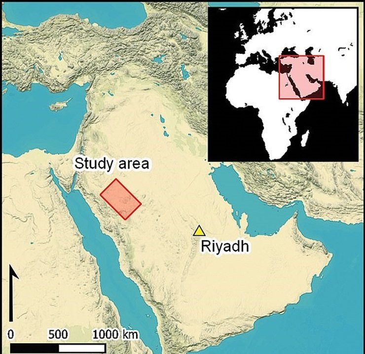 мустатилы, Саудовская Аравия
