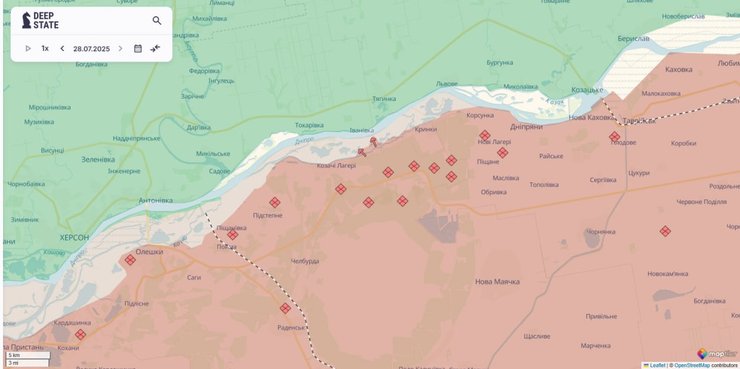 ЗС РФ хочуть взяти під контроль Антонівський міст