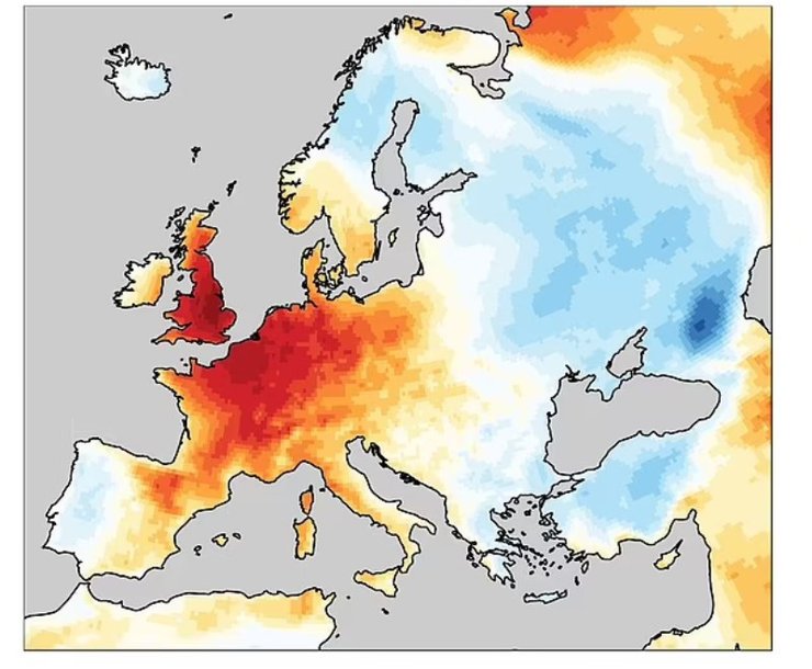 Жара, Европа