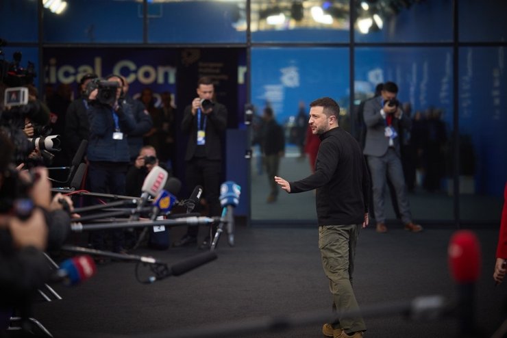 владимир зеленский, будапешт