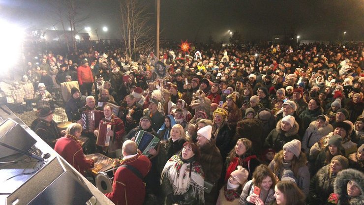 Украина, колядки, рекорд Украины, Рождество