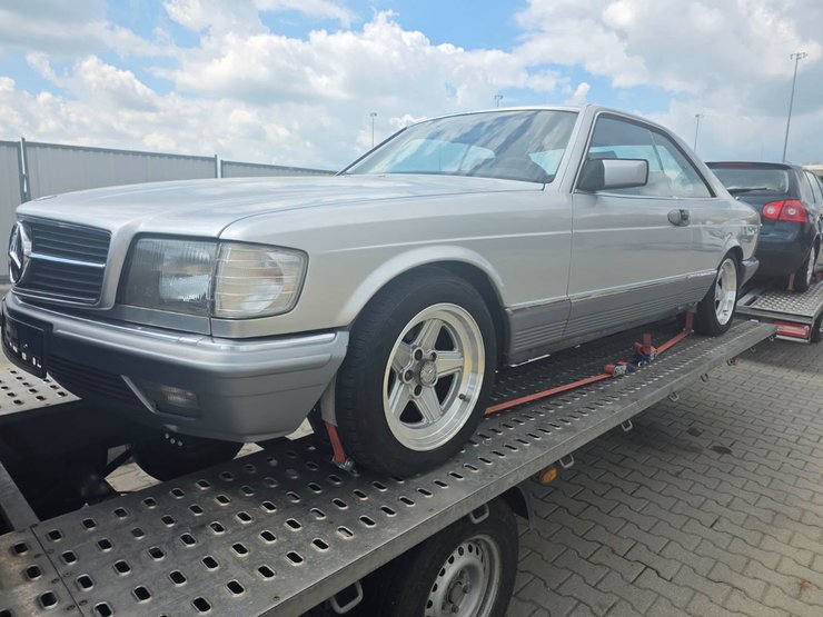 Mercedes-Benz 380SEC намагалися ввезти в Україну