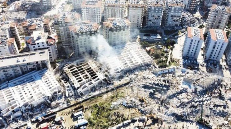 ЖК Ренесанс, Турция, землетрясение, разрушения