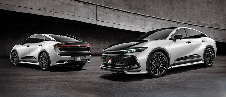 Toyota Crown Modellista, Toyota Crown 2023, Toyota Crown, Новая Toyota Crown, Toyota Crown GR, тюнинг Toyota Crown