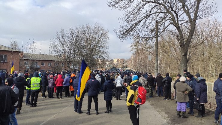 Новые Санжары, митинг, коронавирус