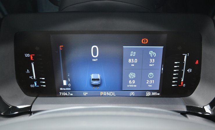 дисплей Ford Tourneo