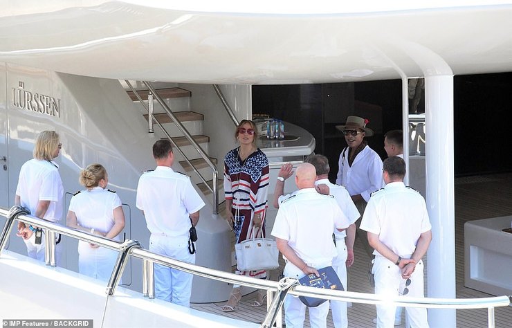 Дженнифер Лопес, сен-тропе, яхта