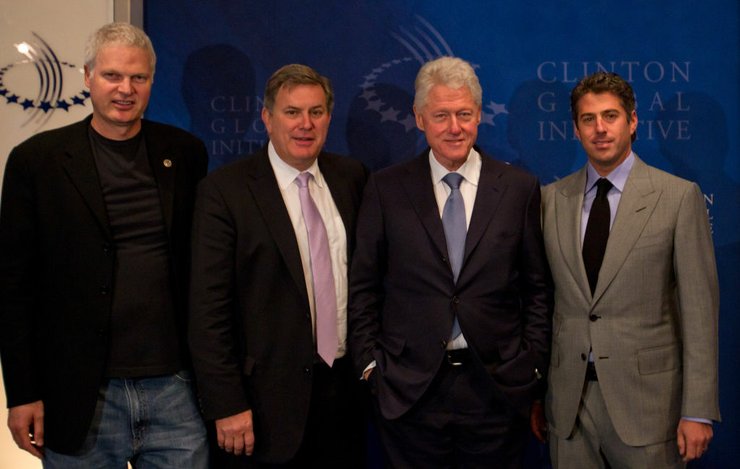 билл клинтон, стив бинг