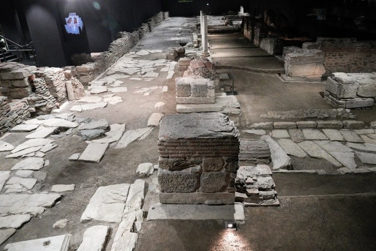 Метро в Салониках, салоники музей, метро в салониках