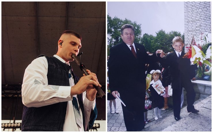 Віталій Дужик в шкільні роки