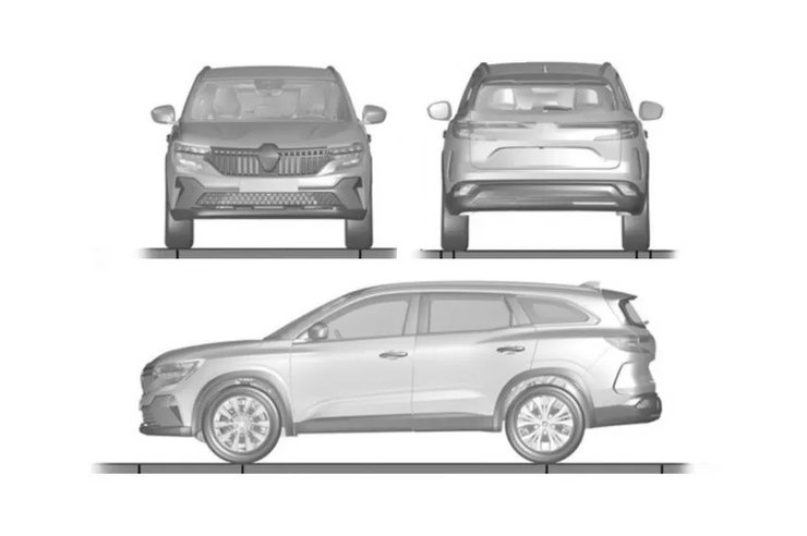 Кросовер Renault Espace 2023, Кросовер Renault, Renault Espace 2023, новий Renault Espace