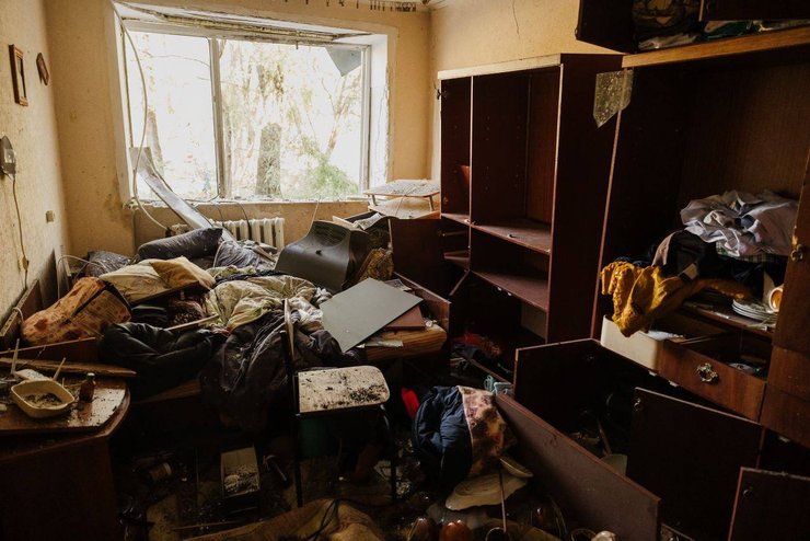 Враг, атака, Павлоград