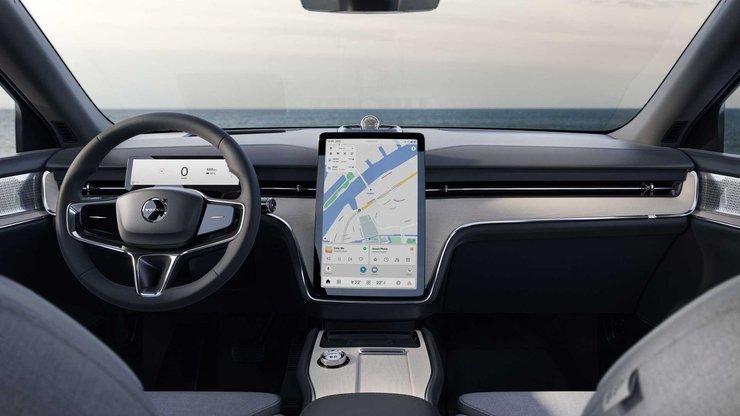 Салон Volvo EX90, Volvo EX90 2024, новый Volvo EX90, электромобиль Volvo, кроссовер Volvo