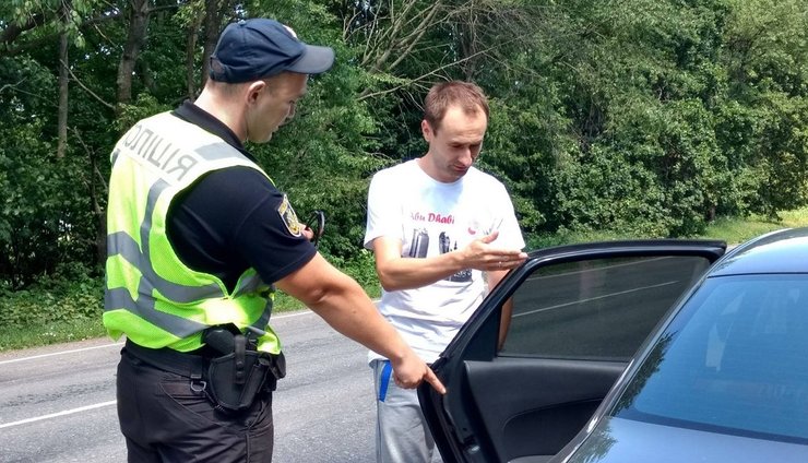 Національна поліція, Патрульна поліція, штраф, порушення ПДР