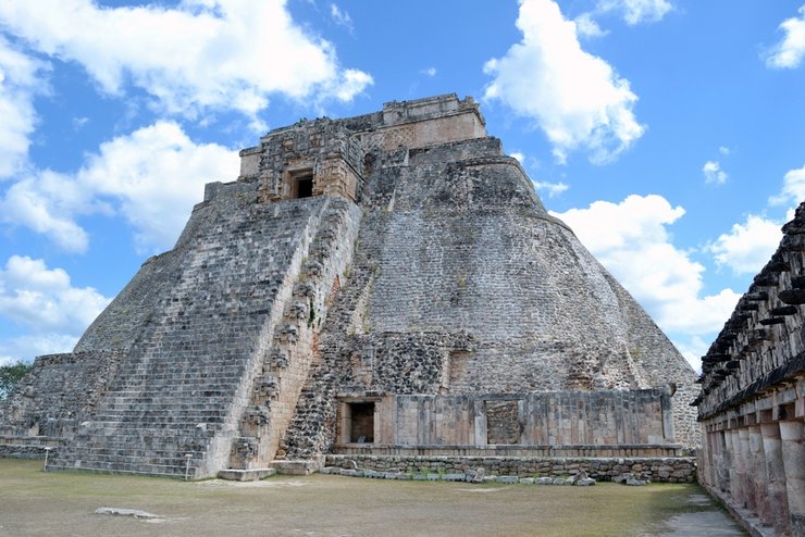 ushmal, maiya, piramida, mexico