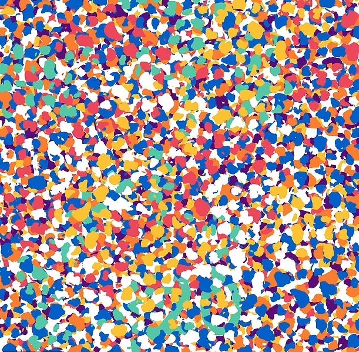 оптическая иллюзия цифра