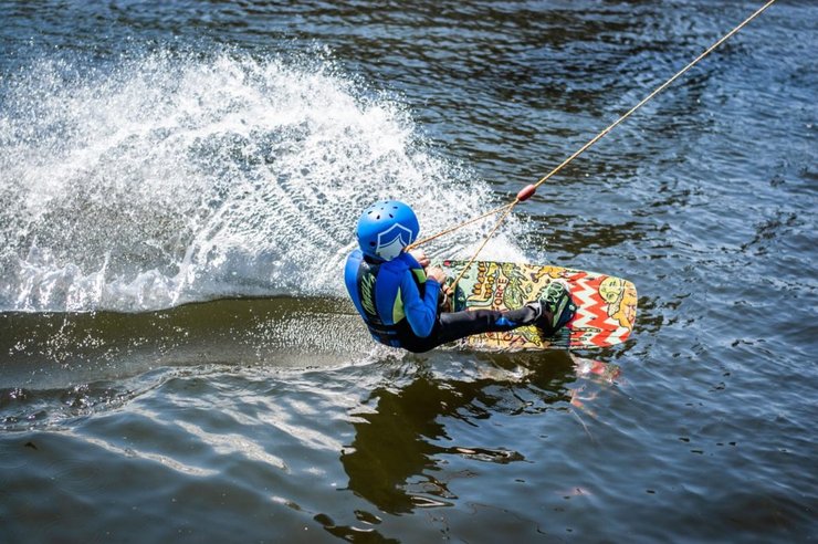 Вейкбординг на Дніпрі
