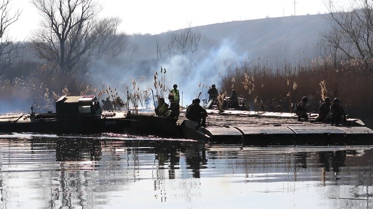 учения в зоне оос